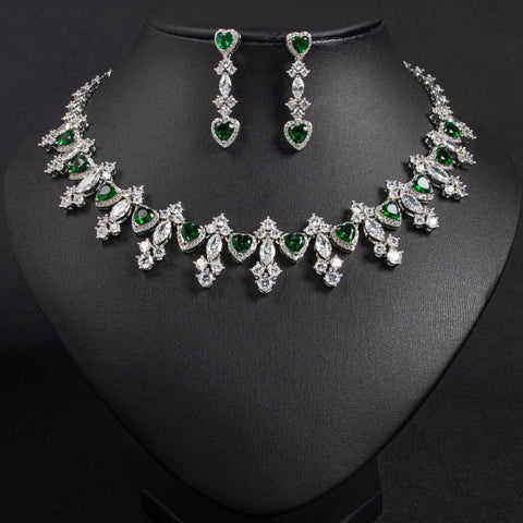 Buy Fashionable Personalized And Creative Necklace And Earrings For Women online at Fashionner.