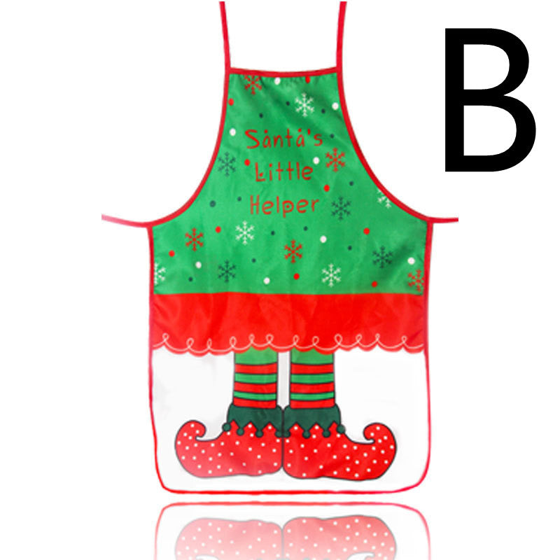 Christmas Apron Decoration Fabric Waist - Fashionner