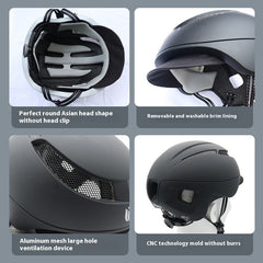 Outdoor Sports Summer Breathable Men's And Women's Equestrian Helmet Riding Speed Skating Hat