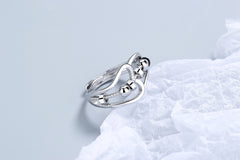 New Fashion Smart Ornament Women Can Be Rotatable Ring Adjustable