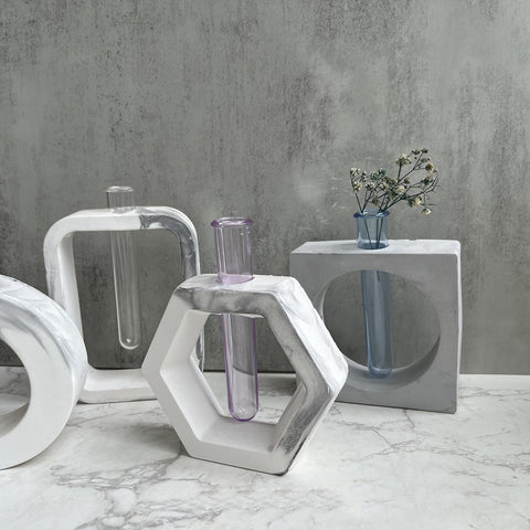 Moule en silicone pour pot de fleurs hydroponique