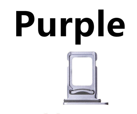 Support de carte SIM simple pour téléphone portable en alliage d'aluminium