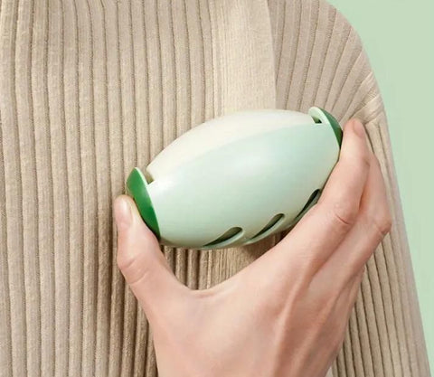 Rouleau anti-peluches portable en silicone