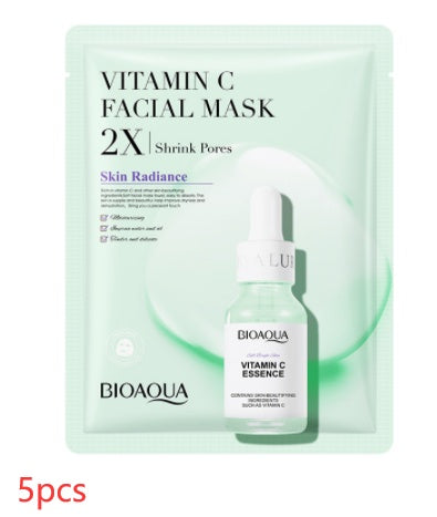 Masque facial au collagène hydratant et raffermissant Masque en tissu Acide hyaluronique Masques faciaux Soin de la peau Gel Soin de la peau