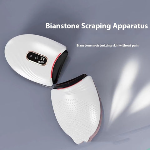 Appareil de beauté intelligent universel pour le corps entier avec plaque de raclage en pierre