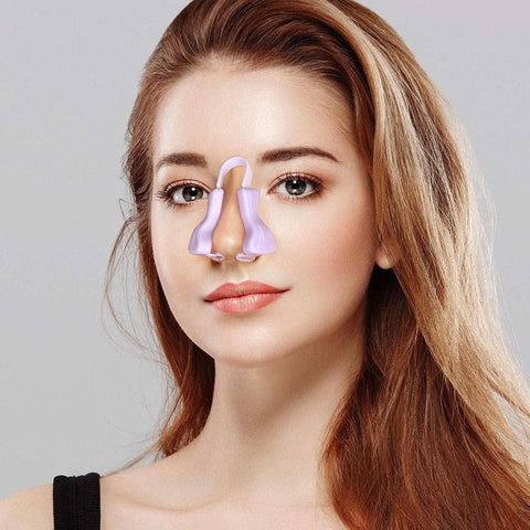 Pince de remodelage nasal en silicone, Dispositif de correction nasale Redresseur de pont de nez