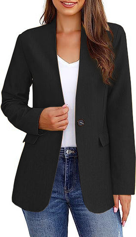 Blazer cintré de travail chic