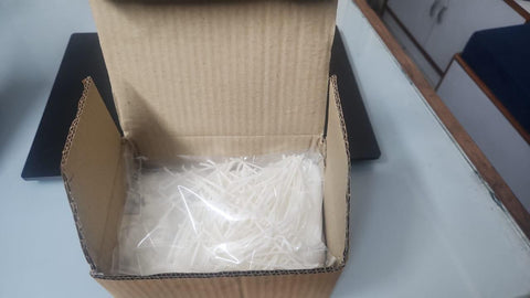 Cire de soja en perles pour bougies personnalisées 200 grammes + 50 mèches