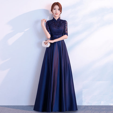 Medium sleeve Bridesmaid Dress