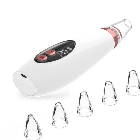 Nettoyant de pores et de points noirs, aspirateur de points noirs, nettoyant nasal, extracteur de points noirs et d'acné, bouton d'aspiration facial, outil de beauté pour les soins de la peau