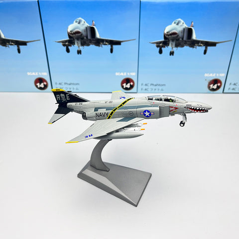 Modèle en alliage de chasseur F4C Ghost Pirate Flag Independence