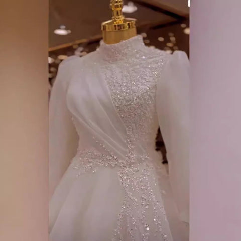 Robe de banquet élégante haut de gamme pour femmes