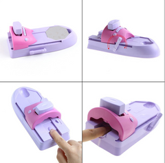 Diy draagbare nail printer art stempelen tool nagellak decoratie printer machine nail stamper set voor nail design - Fashionner