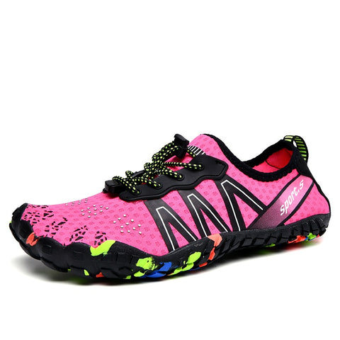 Outdoor river tracing shoes men and women beach shoes non-slip amphibious speed interference water shoes breathable swimming - Fashionner