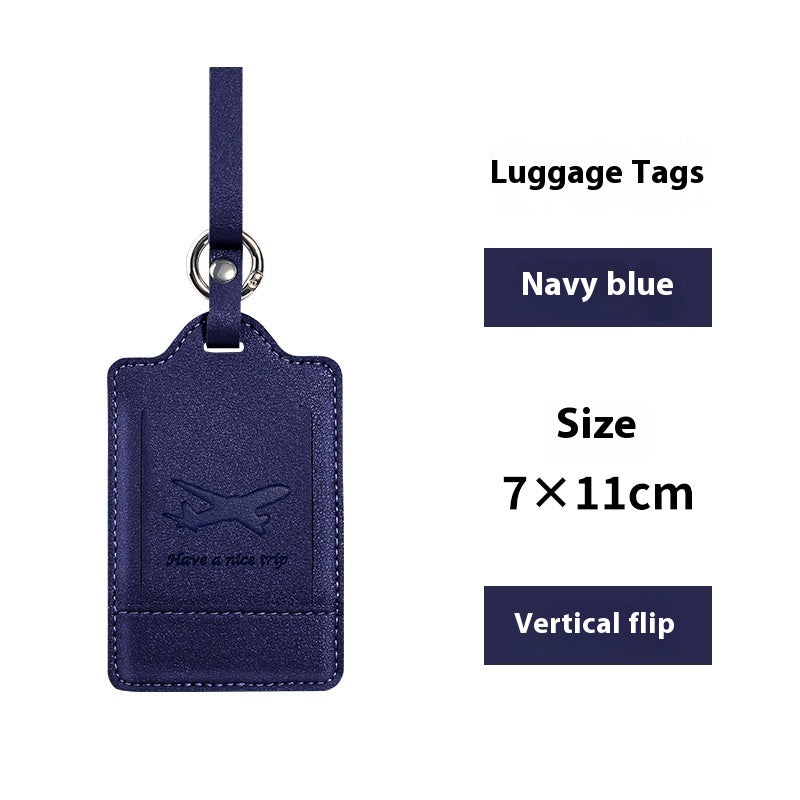 Customized Luggage Anti-lost Listing Tag Travel Boarding Consignment Label