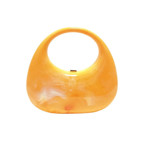 Sac à main pour femme en forme d'œuf d'oie fêlé Moon Ice, sac à bandoulière pour dîner