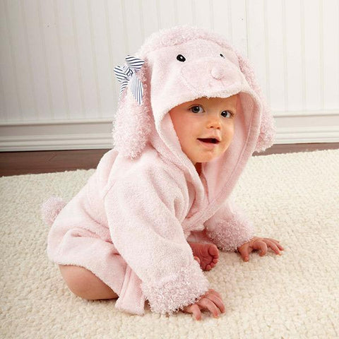 Serviettes de bain pour bébé en coton à capuche pour enfants, modèle animal de dessin animé mignon