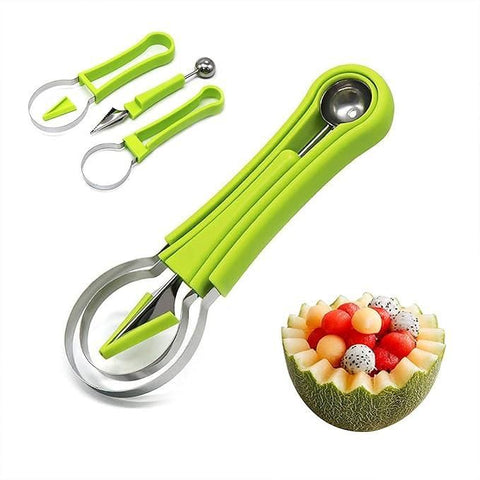 Couteau à sculpter les fruits 3 en 1