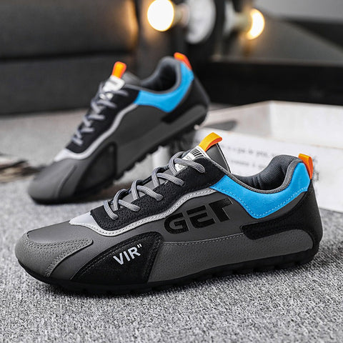 Men's shoes: Four Seasons Lazy Man Kicks on Pea Shoes, Casual Driving Shoes, Versatile Breathable Sports Shoes - Fashionner