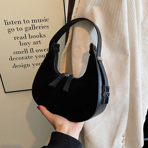 Fashion High-grade Matte French Minority Handbags Women - Fashionner