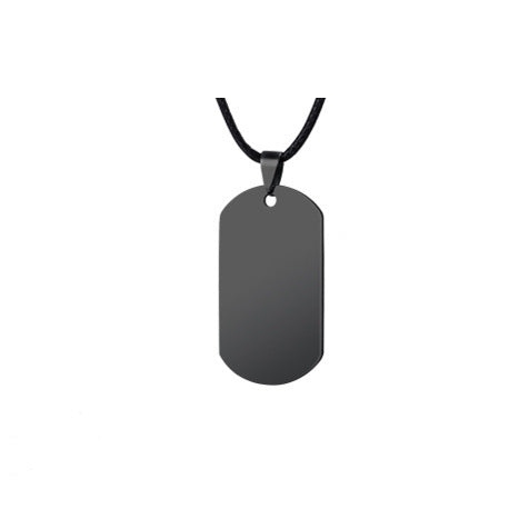 Polished Army Necklace