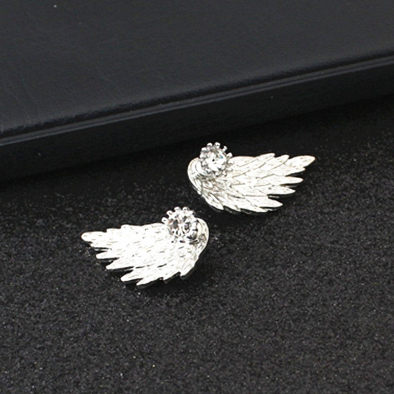 Angel wings earrings