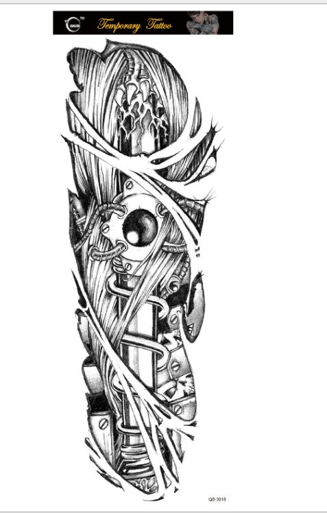 Buy Original Big Picture Full Arm Waterproof Tattoo Sticker online at Fashionner.