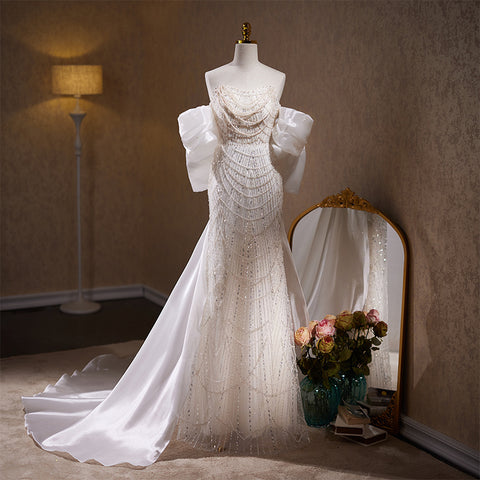 Robe de soirée sirène pour femme