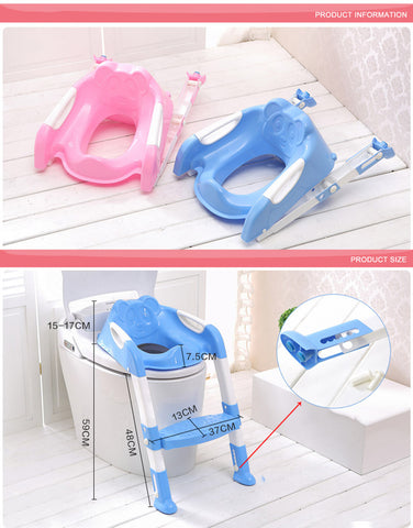 Bébé a formé la balance sans siège coulissant toilette pliante