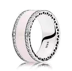 Sterling silver ring female couple full diamond ring