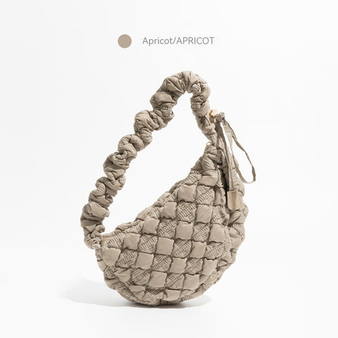 Minority All-Match Cloud Pleated Big Bag - Fashionner
