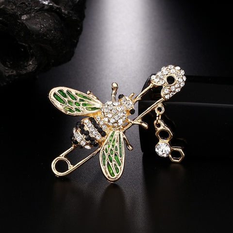 Broche abeille personnalisée