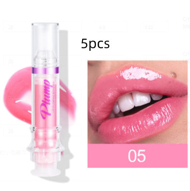Nouveau Tube Rouge à Lèvres Riche Couleur Lèvre Légèrement Épicé Miel à Lèvres Miroir à Lèvres Brillant à Lèvres Miroir Liquide Rouge à Lèvres