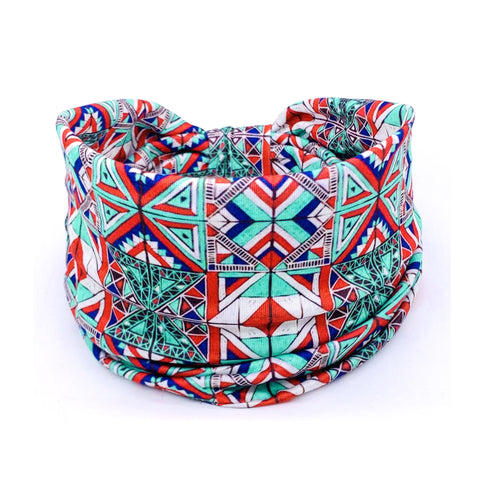 Bandeau pour cheveux avec fleurs de Datura, élastique et absorbant la transpiration, accessoires pour cheveux larges pour femmes