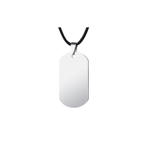 Polished Army Necklace