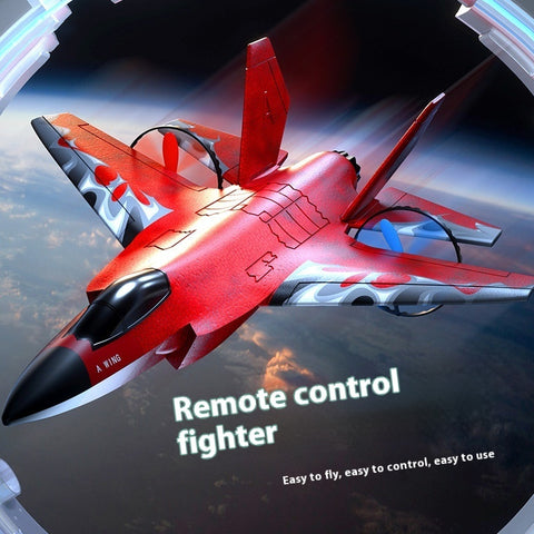 Modèle d'avion électrique télécommandé Jouets pour garçons Résistant aux chutes et à l'usure Avion de chasse planant Planeur à voilure fixe