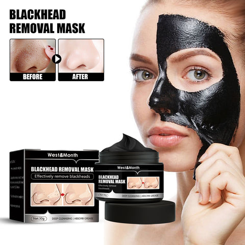 Masque anti-points noirs, masque visage purifiant au charbon actif, peel-off, contre les points noirs