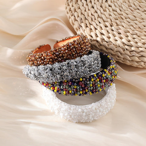 Fashionable Baroque handmade beaded crystal hair accessories - Fashionner