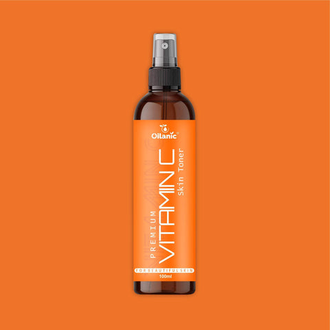 Oilanic Premium Vitamin C & Honey Face Toner For Men & Women Combo Pack of 2 Bottles of 100 ml (200 ml )