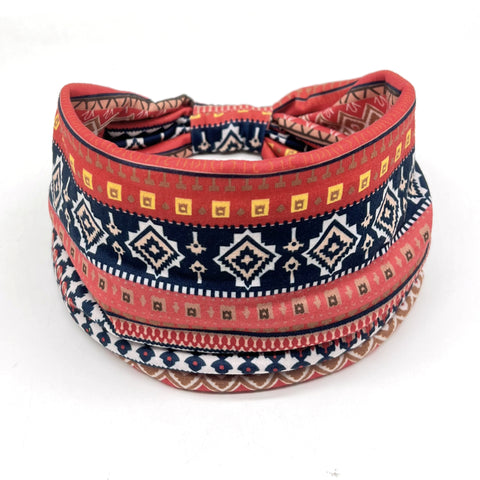 Bandeau pour cheveux avec fleurs de Datura, élastique et absorbant la transpiration, accessoires pour cheveux larges pour femmes