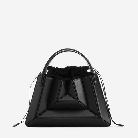 Sac à main à coutures de couleur contrastée, sac de poitrine pour femme, sac à cordon de serrage, sac en bandoulière.