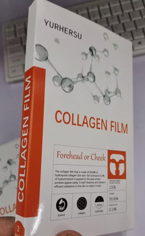 Masque facial raffermissant et hydratant au collagène transfrontalier