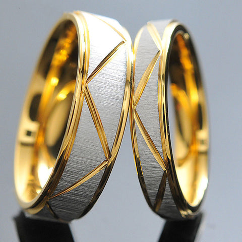 Bague de couple twill