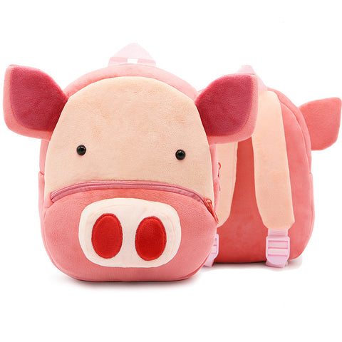 Sacs à dos en peluche mignons, cartables de maternelle de dessin animé, sacs de jouets d'animaux pour enfants