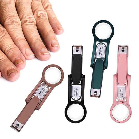 Coupe-ongles avec loupe