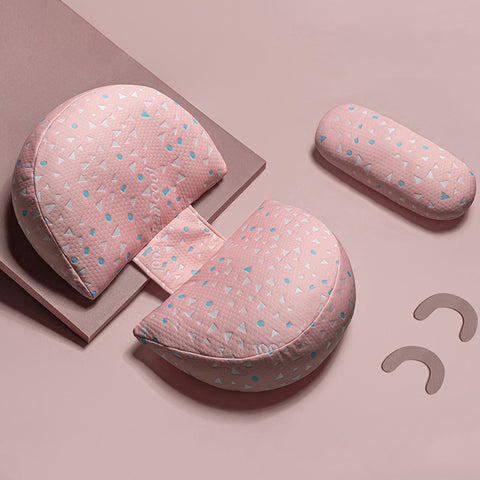 Oreiller de grossesse multifonctionnel et évolutif à probiotiques, confortable pendant la grossesse, oreiller de maternité ajustable