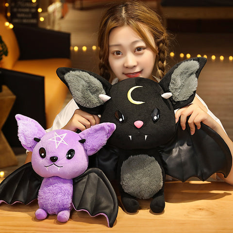 Peluche animale créative en forme de chauve-souris
