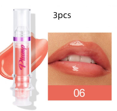 Nouveau Tube Rouge à Lèvres Riche Couleur Lèvre Légèrement Épicé Miel à Lèvres Miroir à Lèvres Brillant à Lèvres Miroir Liquide Rouge à Lèvres