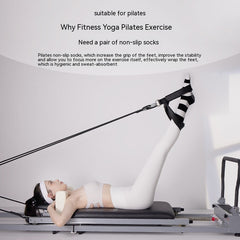 Long Tube Pilates Non-slip Yoga Non-slip Professional Female Pressure Sports Socks Dance - Fashionner