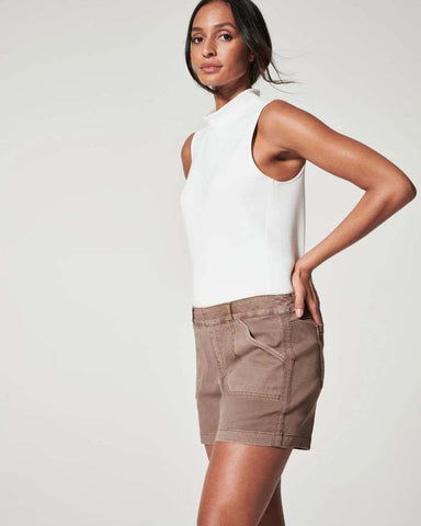 Combinaison Taille Haute Femme Pantalon Décontracté Coton et Lin Fin Coupe Trapèze